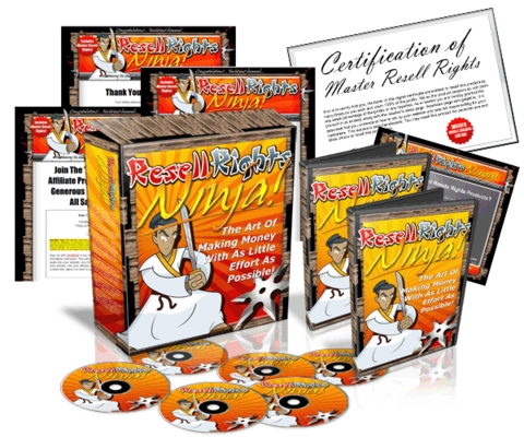 Product picture Resell Rights Ninja Video Series